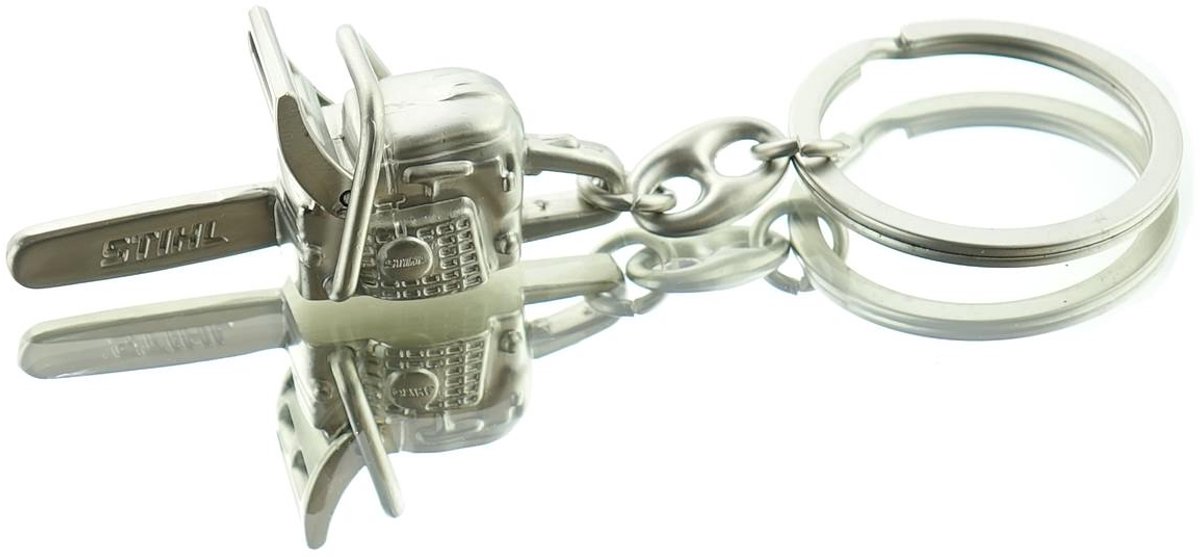 Stihl sleutelhanger kettingzaag metaal