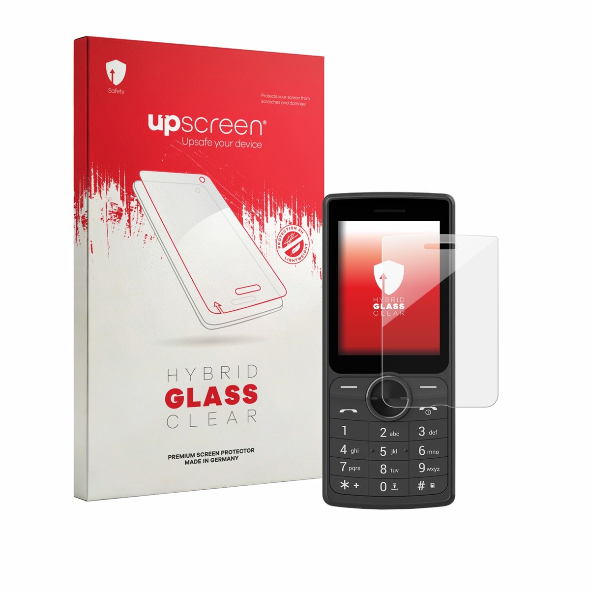 upscreen - Screenprotector voor SPC Wild Cool - Folie Beschermfolie Beschermglas transparant