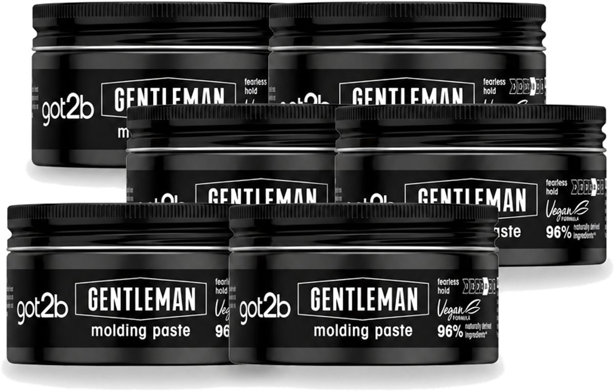 6 x Got2B - Molding Paste - Gentleman - 100 ml - Voordeelverpakking - 6 stuks