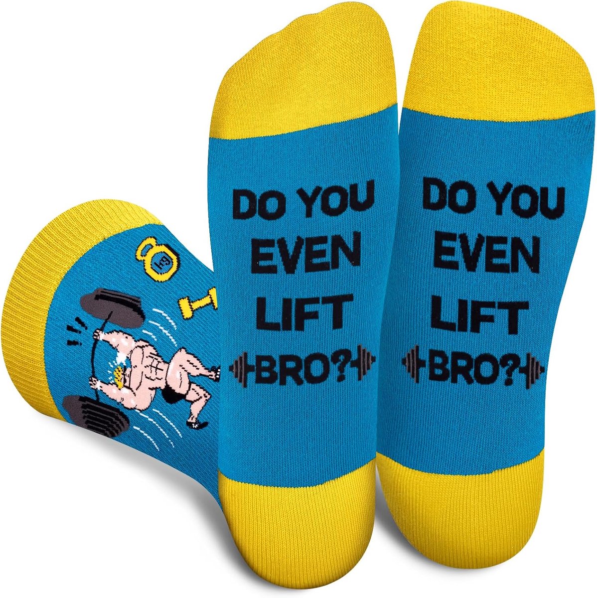 Sokken voor mannen en vrouwen - nieuwigheid geschenken funky katoen gekke crew sokken - Kerstmis grappige geschenken kous vullers