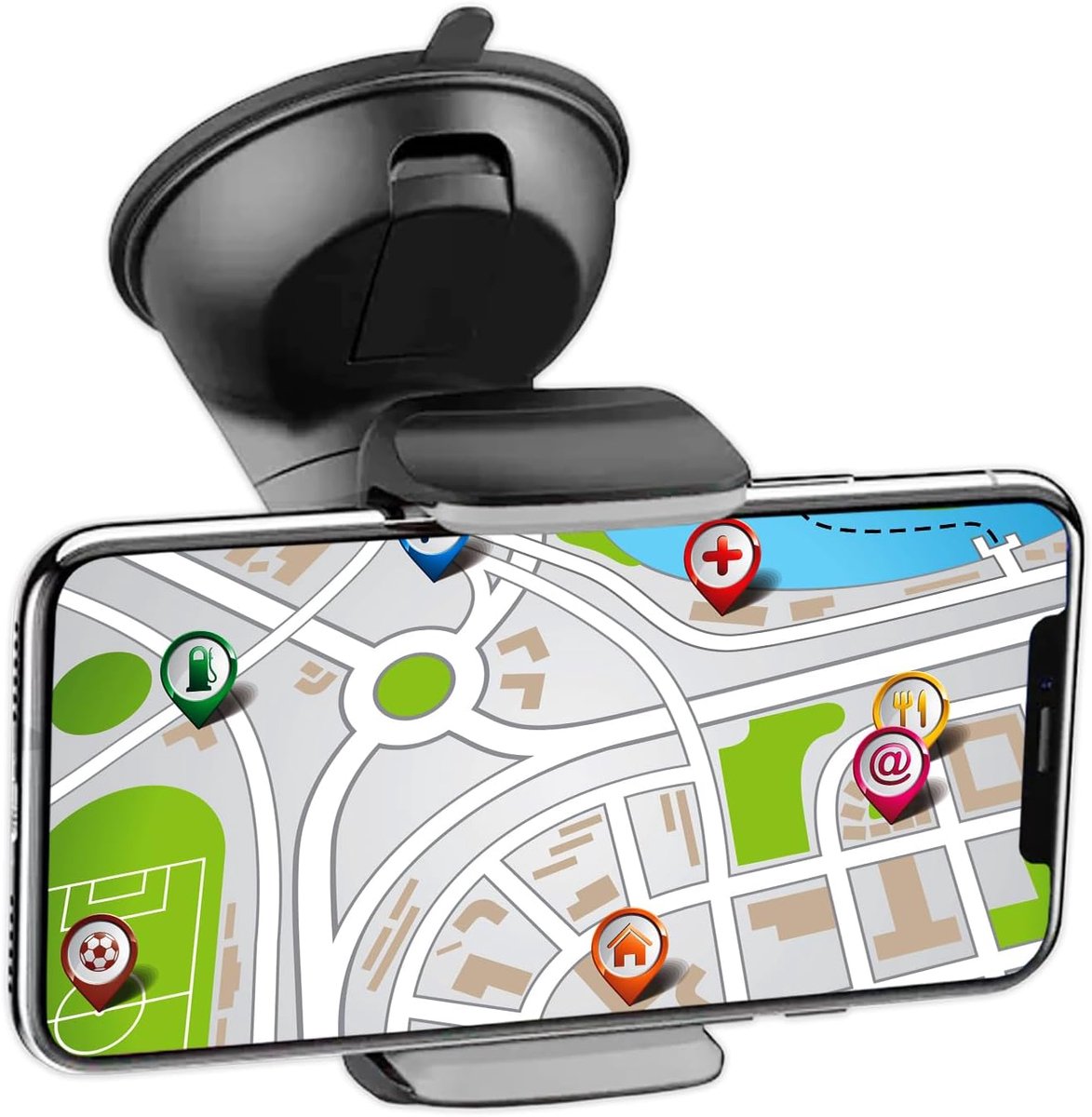 houder voor het dashboard, tot 7,5 inch (17,8 cm)