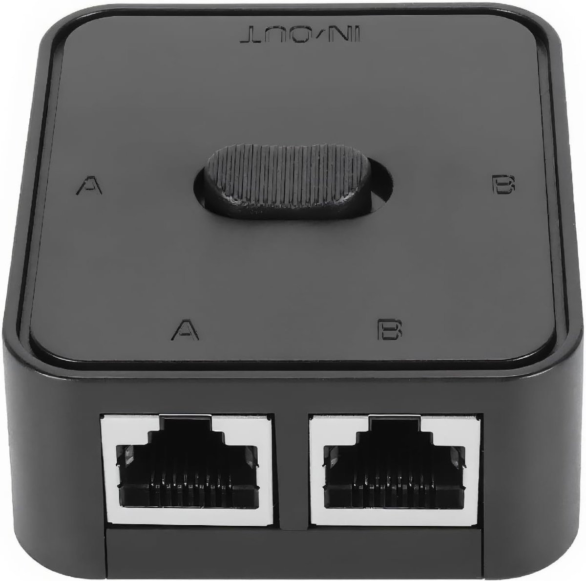 2-poorts Gigabit Netwerkswitch, Hoge Transmissiesnelheid, Uitgebreide Netwerkadapter, Veilig en Stabiel, Compact en Voortreffelijk, RJ45 Splitter-keuzeschakelaar voor Cat 6