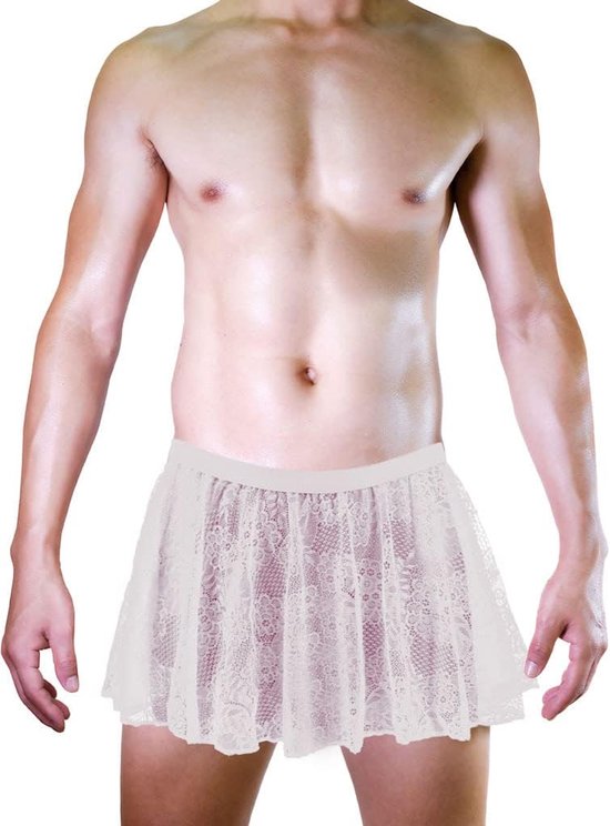 Sexy broekje voor heren, Sissy Knikers, mesh, stretch, lage taille, grote platte rok, hot dress, grappig ondergoed — afbeelding 2