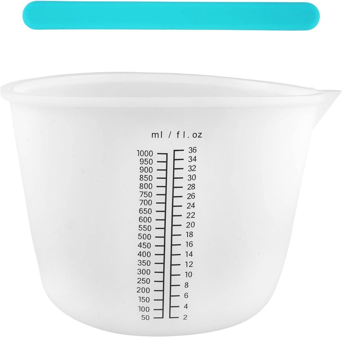 Maatbeker voor Epoxyhars 1000 ml