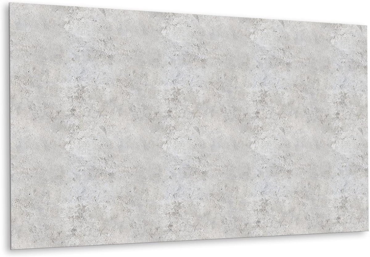 Muurstickers Zelfklevende Vinyl Spatwand 100x50 cm (39,37x19,68 inch) Wandtegels Tegel Schillen en Plakken Sticker - Betontextuur