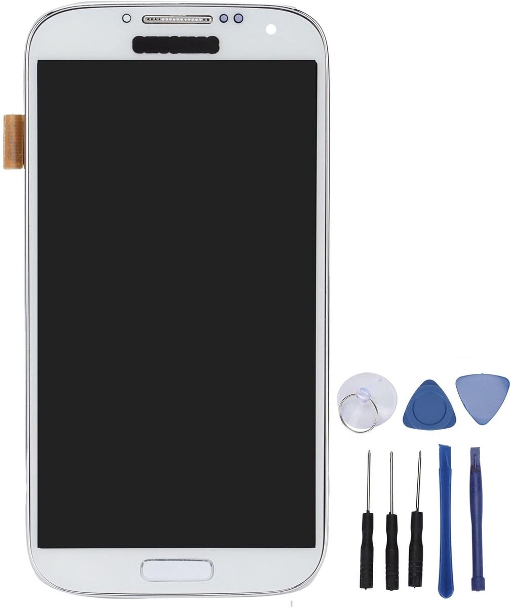 Vervangend LCD Touchscreen Digitizer voor Samsung Galaxy S4 Mobiele Telefoon - Wit, Hoogwaardige Kwaliteit, Eenvoudige Installatie, Duurzaam Gebruik