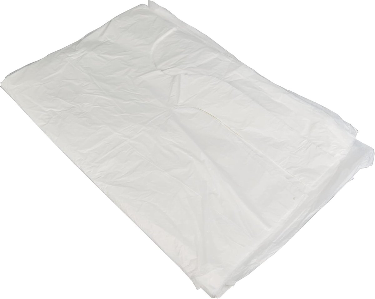 HR Wegwerplagen, 30 stuks, 104 x 130 cm, wit, zwart