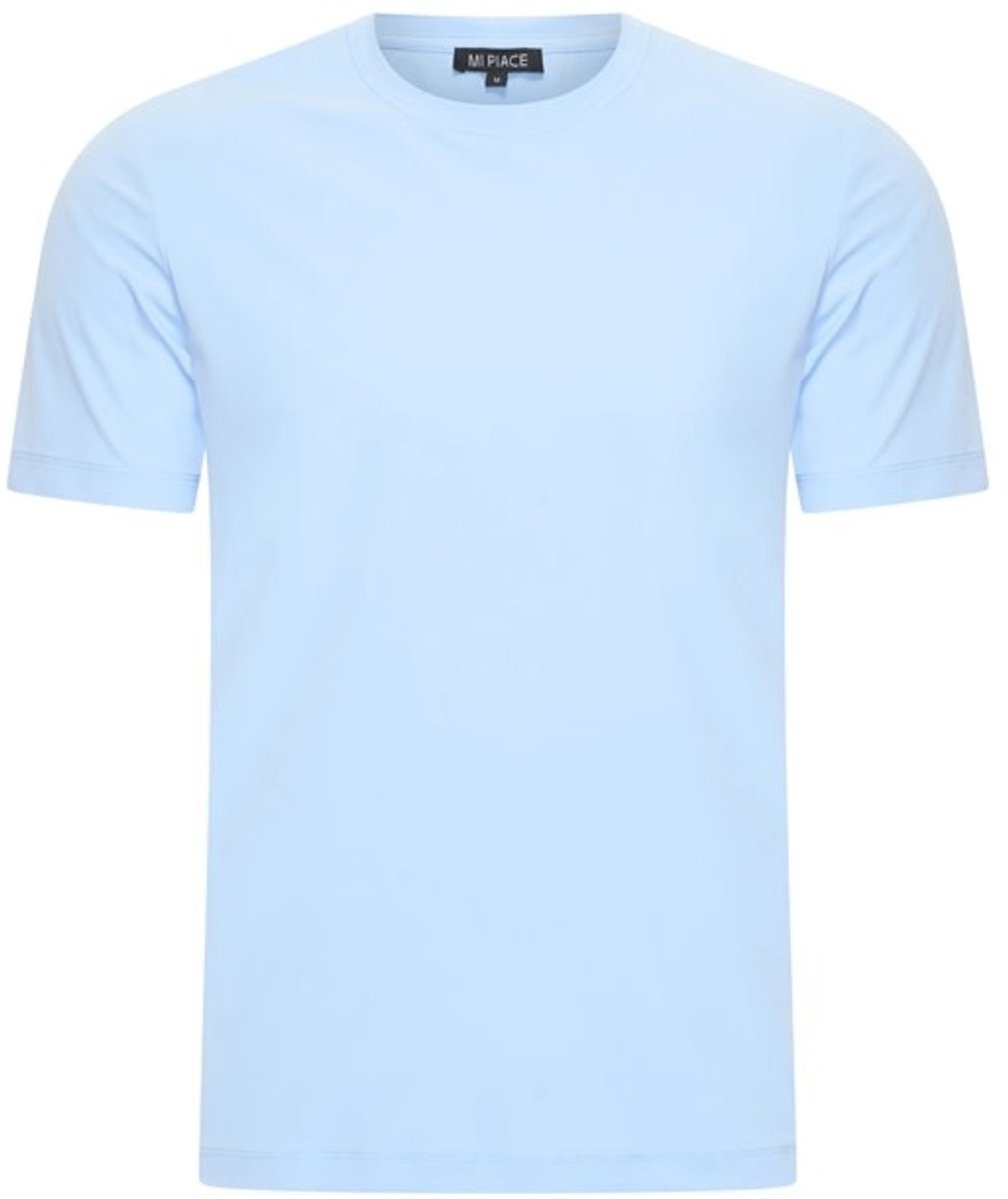 T-shirt – Korte Mouw | Mi Piace – Model RM202009 Light BLue - Light Blue / L