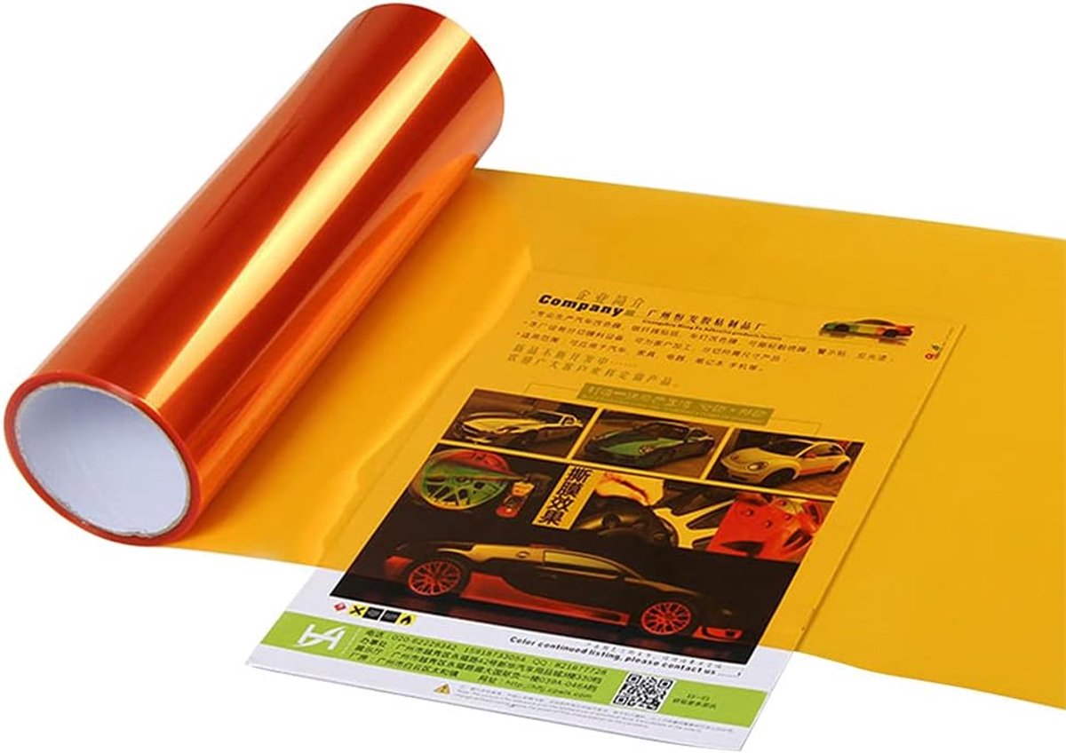 Vinyl Tint Film Autocollant Vinylfolie Beschermfolie voor Auto Koplampen, Achterlichten, Mistlampen
