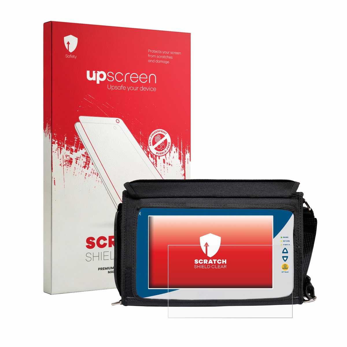 upscreen - Screenprotector voor Rover EXA 9 - Folie Beschermfolie transparant