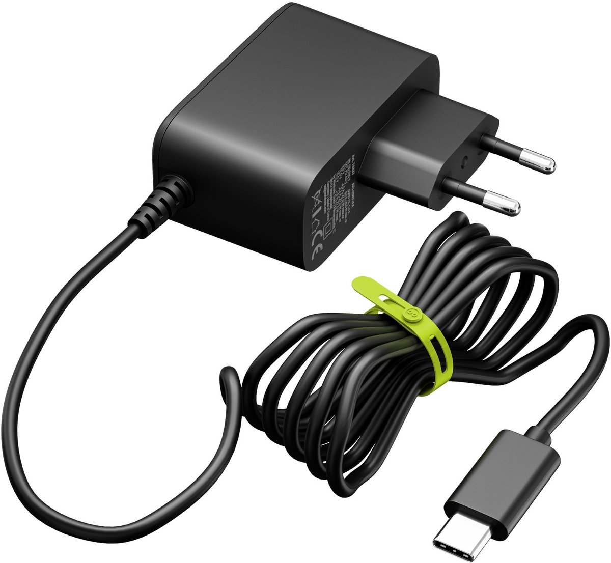 Image of Goobay Voeding voor Raspberry Pi 5 27 W GaN zwart, met USB-C-stekker en Power Delivery, spanningsprofielen 5 tot 15 V