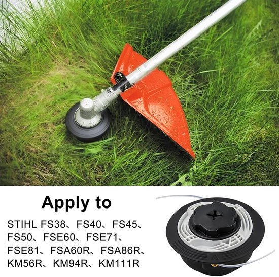 2 stuks C6-2 maaikop, vervanging voor Stihl bosmaaier — afbeelding 3