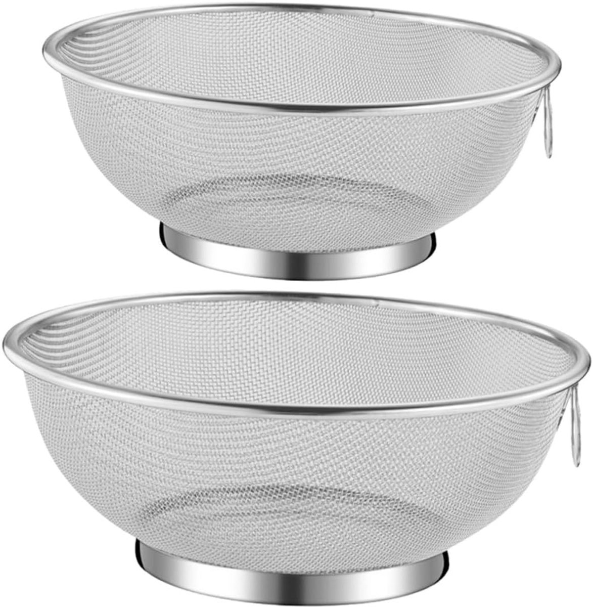 2 Stuks Veelzijdige Colander voor Sojamelk Filtratie Olieafscheiding Groenten Fruit Drainer