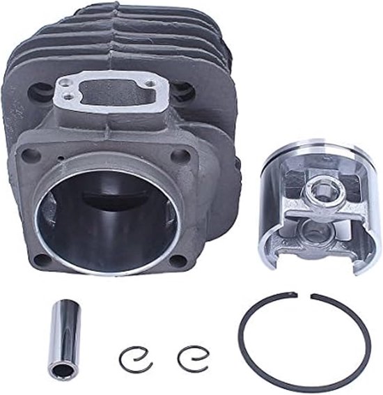 52mm cilinder zuigerpen ring naaldlager met cilinder pakking, for Husqvarna, 268 272 272XP 61 272K kettingzaag vervangen 503 7581 72 zuigerveer voor tuinmachines — afbeelding 2