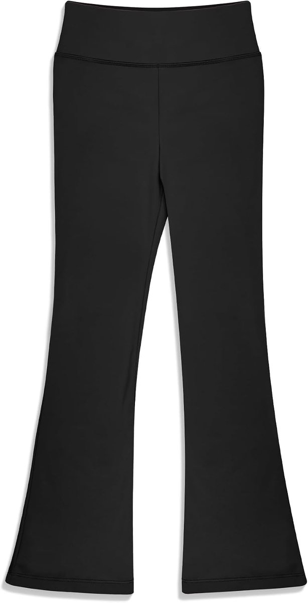 Leggings voor meisjes, bootcut-yogabroek voor kinderen, hoge taille voor danstraining