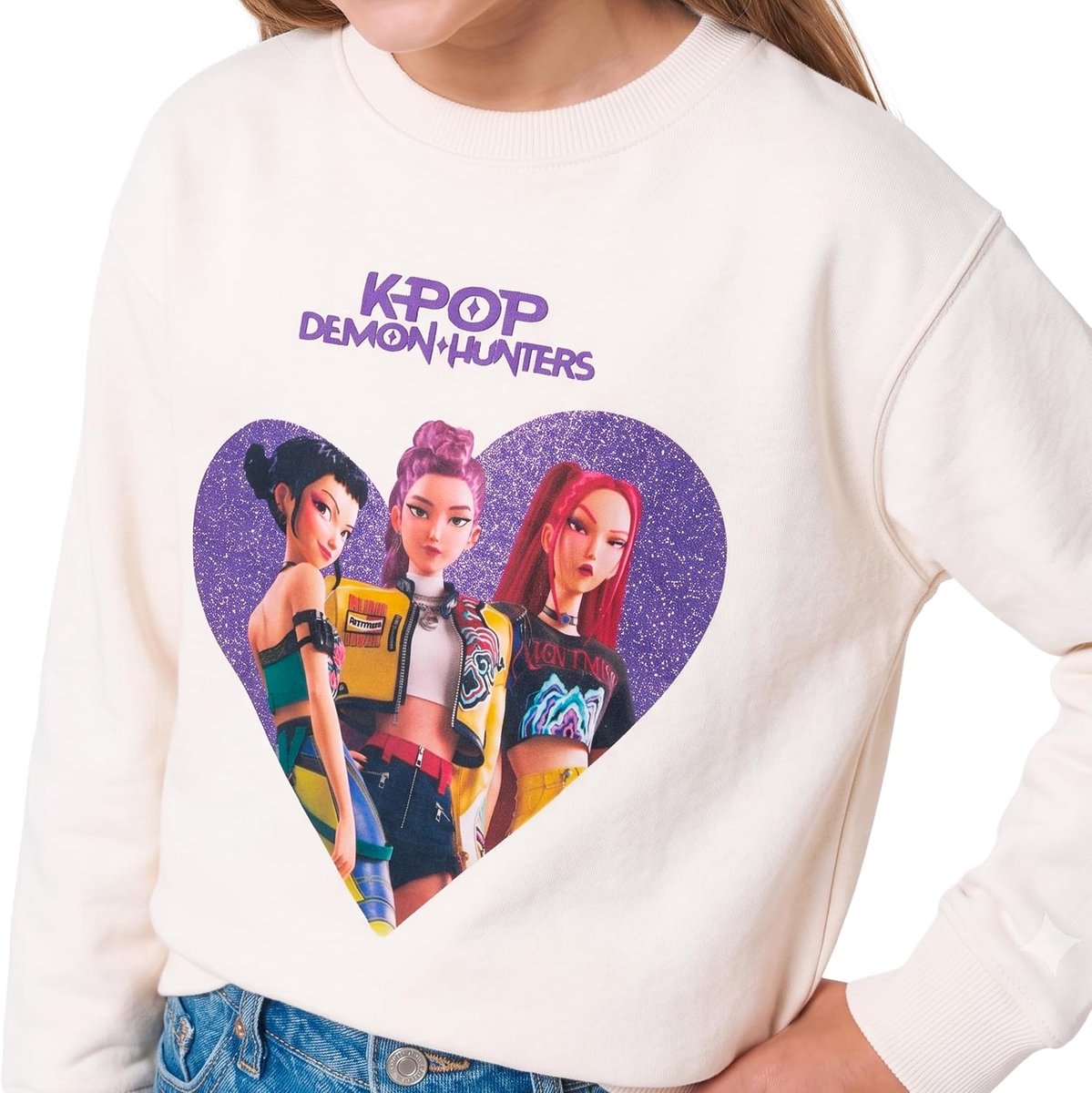 Demon Hunters Sweatshirt, Huntrix Trui, K Pop Meisjes Trui