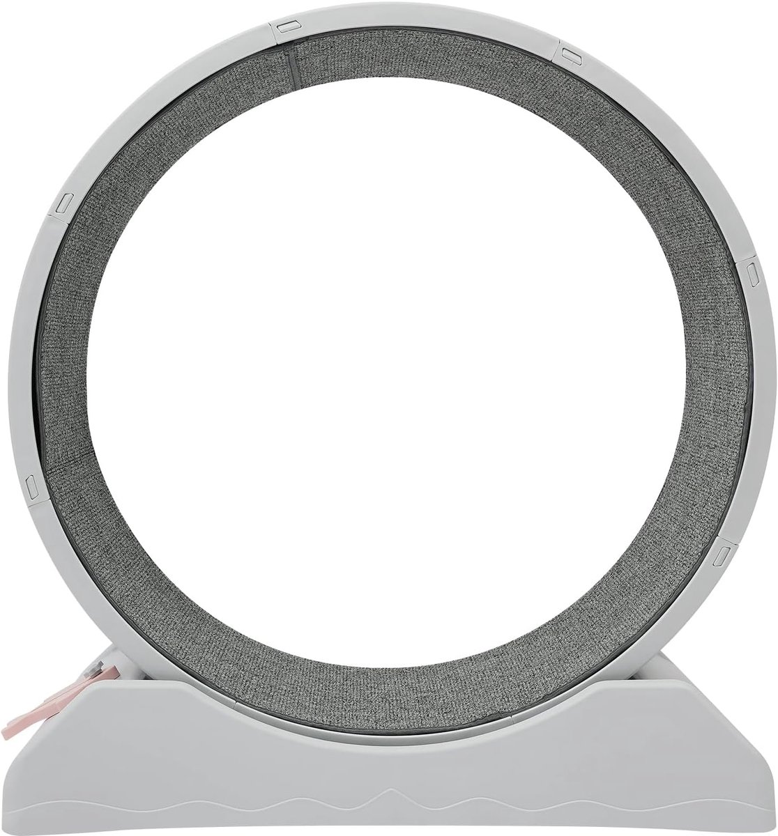 80 cm wieldiameter katten loopwiel 10 kg draagvermogen 80 x 35 x 85 cm loopwiel met vergrendeling voor katten kattenloopfiets voor grote katten