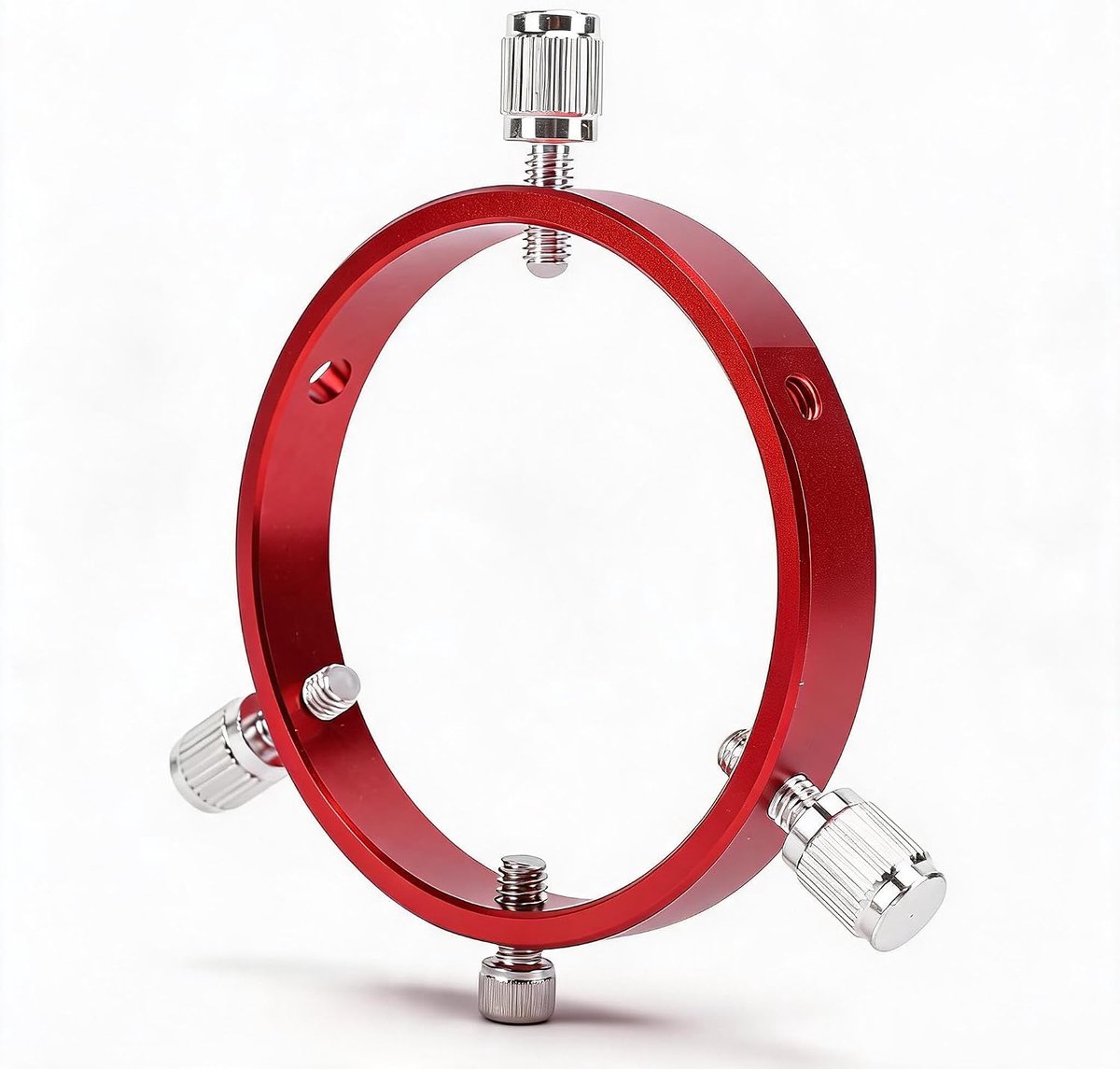 Scope Ring 80mm Diameter Astronomie Telescoop Zoeker Ring Beugel Verbreed 14mm Stabiele Schroefbevestiging voor Diameter 60-80mm Telescoopbuis, Kleur