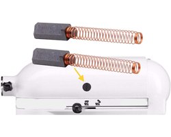 Motorkolen 2 stuks voor KitchenAid keukenmachine stand mixer Artisan, Ultra, Classic, Heavy Duty 5KSM90, 5KSM45, K45, 5KPM5, 5KSM150, 5KSM156, 5KSM125, 5KSM175