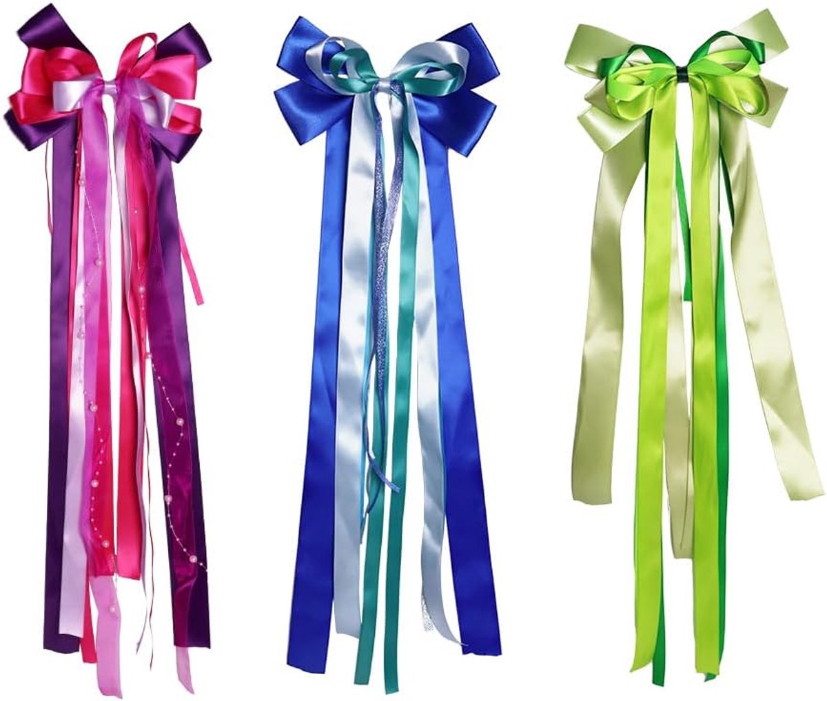 3 stuks strikken voor suikerzakken, strik voor snoepzakjes, strik voor suikerzakken, grote strik, snoepzakken, decoratieve vlinders voor suikerzakken en geschenken, snoepzakken