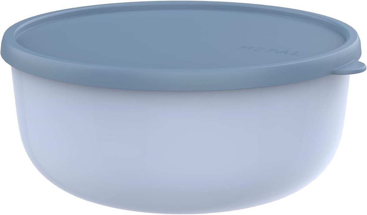 Lumina magnetrondoos met deksel, luchtdichte bewaardoos voor voedsel, geschikt voor koelkast, vriezer, stoomoven, magnetron en vaatwasser, 3000 ml, blauw
