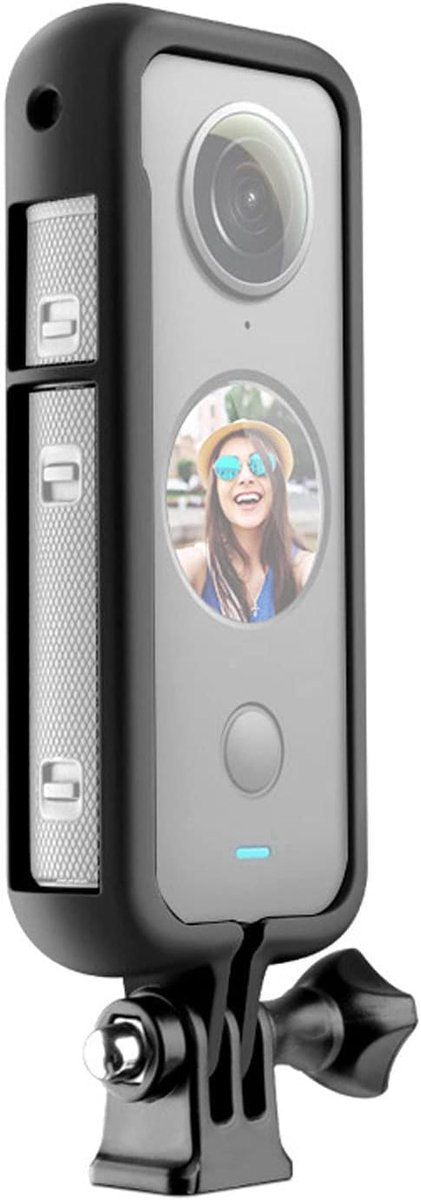 Case voor EEN X2, Panorama Camera Aluminium Frame Kooi Beschermhoes met 1/4 Schroefgat Camera Statief Adapter Mount