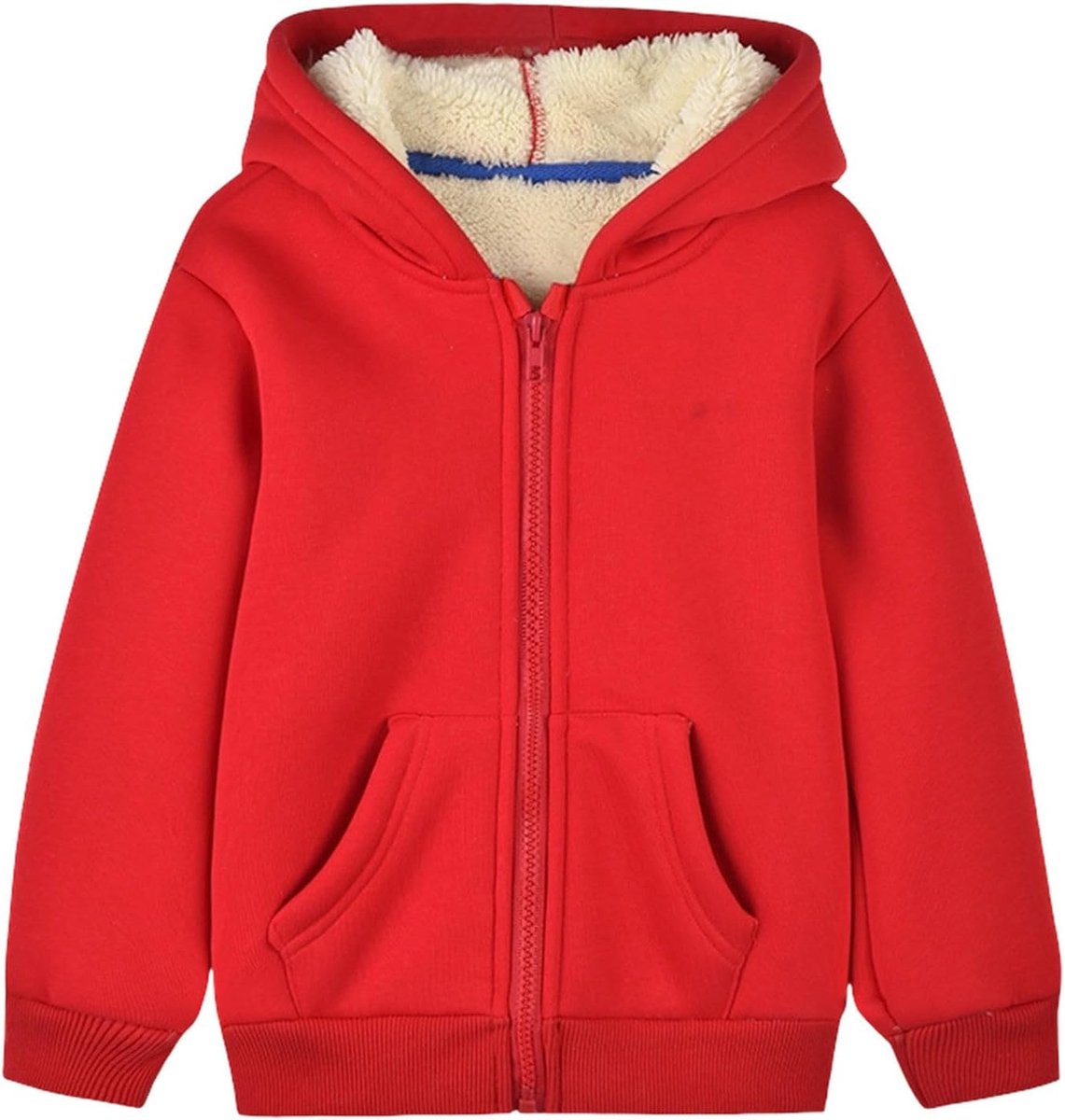 Bovenkleding voor jongens en meisjes van dikke lamswol, veelzijdig, casual, warm en outdoor voor grote kinderen in de winter, kinderbovenkleding, trui