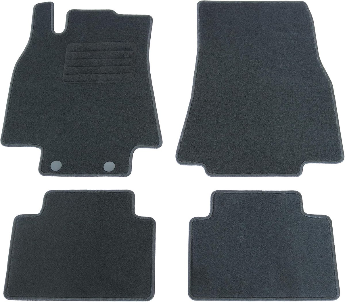 Vloermatten Set (4-delig) Zwart Auto Matten Matten
