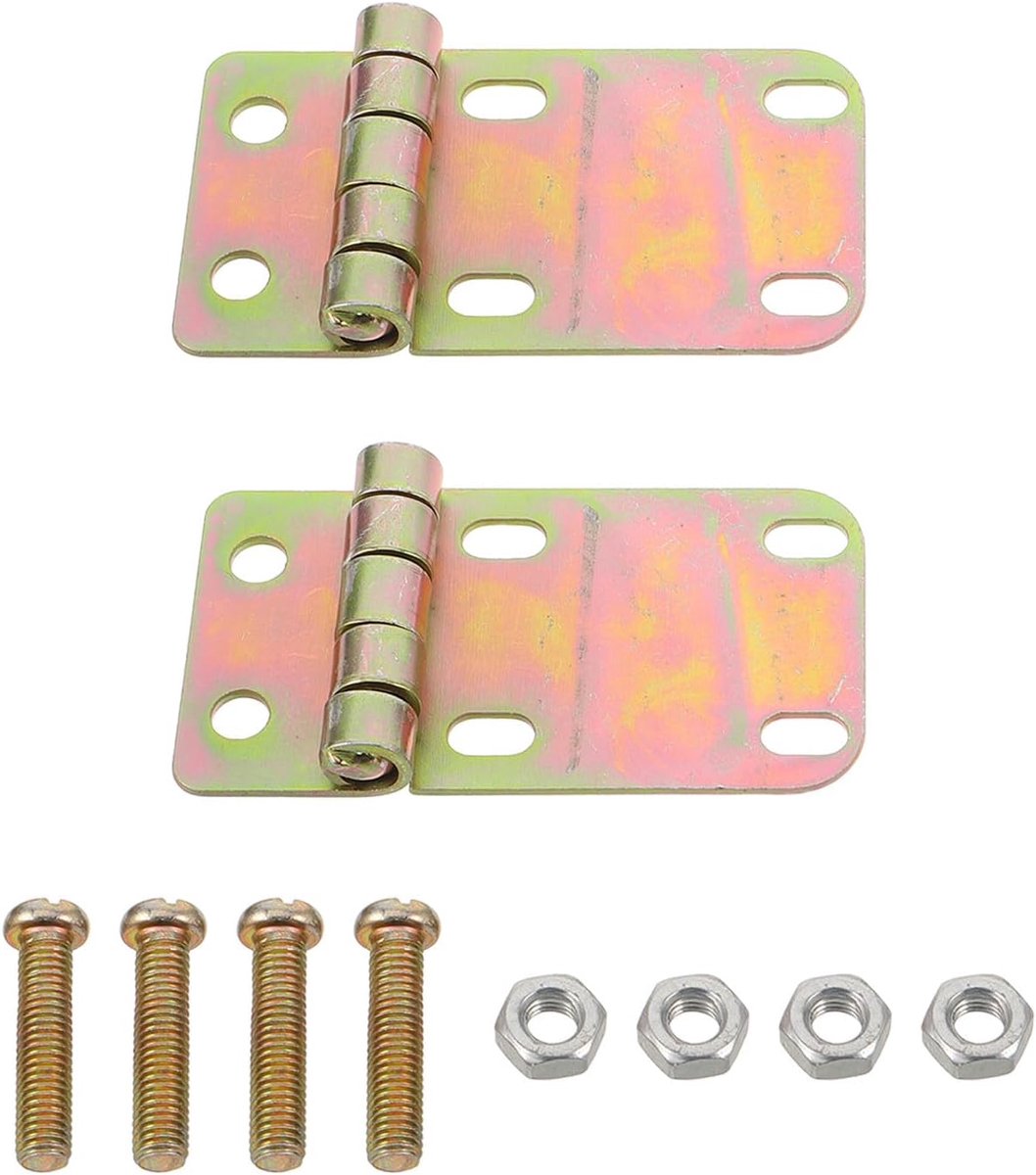 2 sets reparatiesets voor scharnierpennen van afvalbakken - Hardware voor afvalbakken buiten - Vervangende onderdelen voor scharnieren van - Hardware-accessoires voor huishoudwagens
