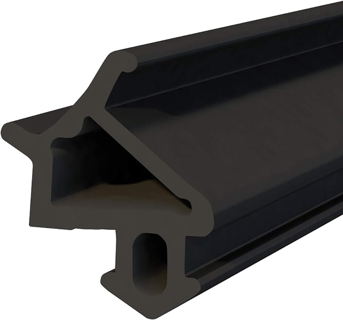 S-1530 universele raamafdichting, zwarter rubberen afdichtingstape, kunststof afdichtingen, aluminium profielafdichting, voor pvc ramen en deuren, 30 m