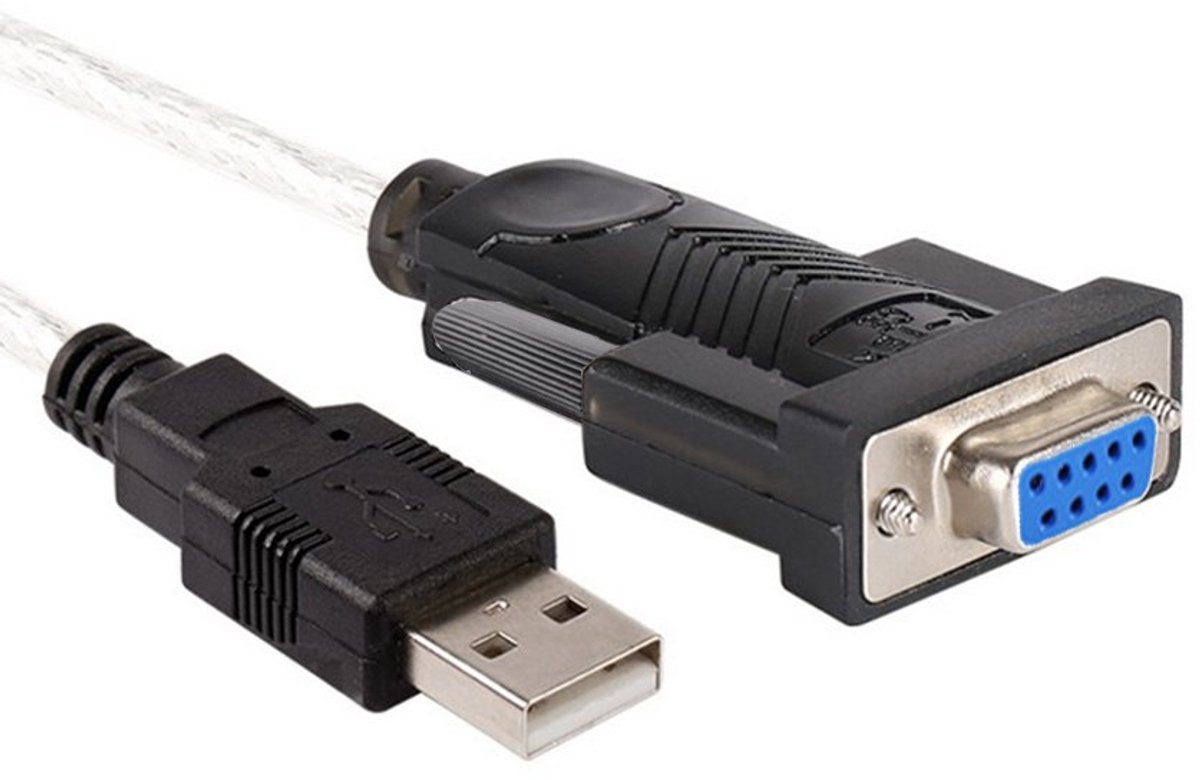 RS232, COOSO USB 2.0 Mannelijk naar Serieel (9-Pin) Vrouwelijke DB-9 RS-232 Adapterkabel 1.5m (FTDI Chipset)