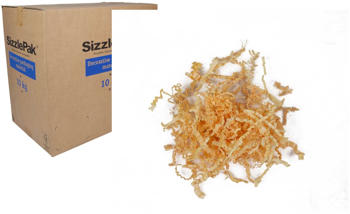 Inpakr SizzlePak Opvulmateriaal French Vanilla - 10 kg - Tot 320 Liter - 1 Doos