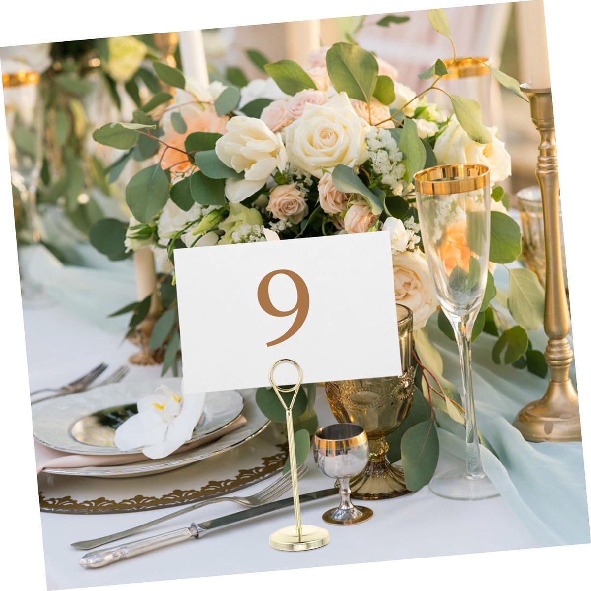 25 stuks white tafelnummerkaarten, beschrijfbare en bedrukbare tafelnummerkaarten van dik karton, 15 x 10 x 1 cm, voor bruiloft, restaurant, conferentie, doe-het-zelf tafeldecoratie