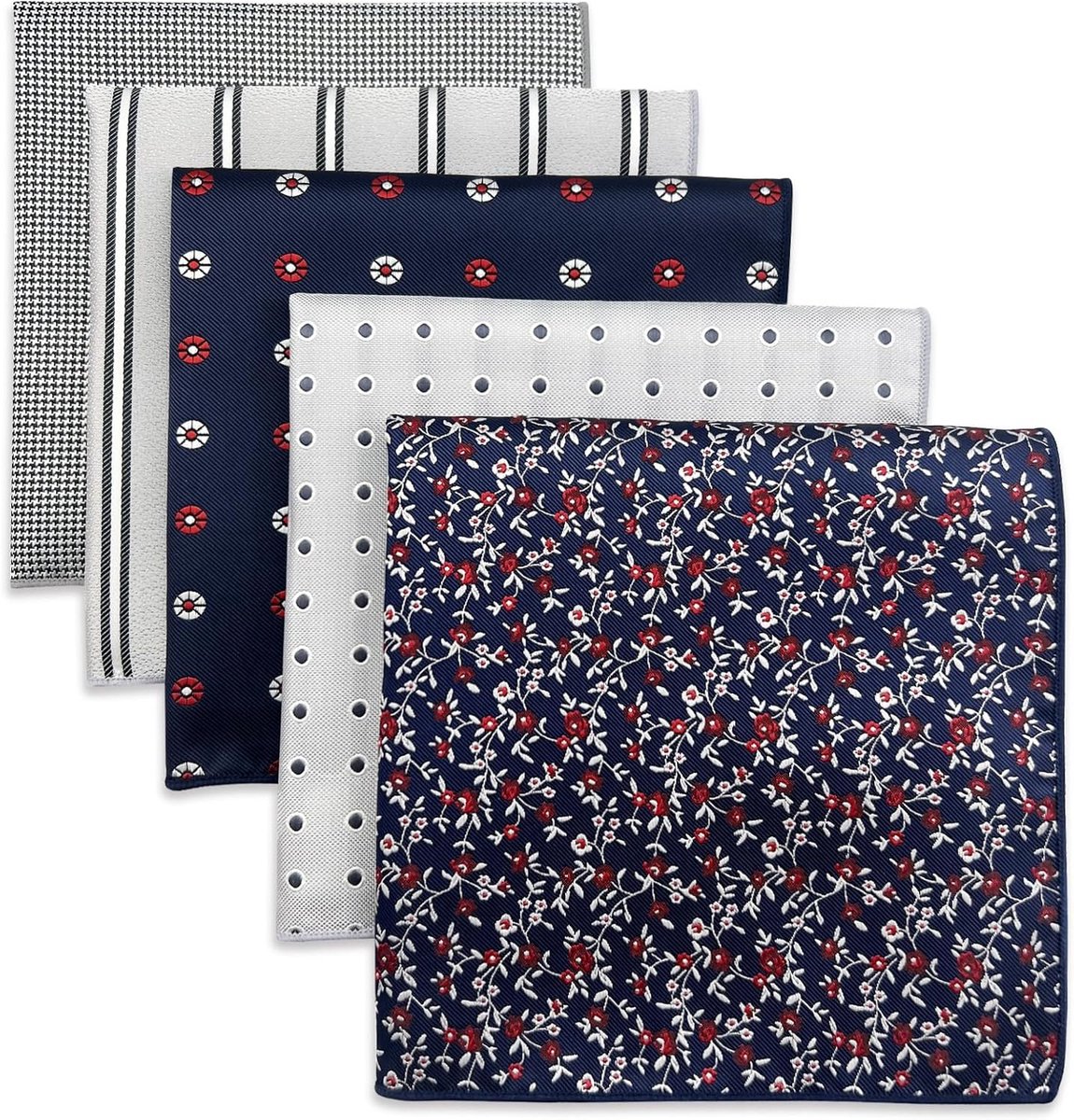 Zakdoeken Voor Heren Van 32cm Formele Zakdoeken Voor Pakken Bruiloften Smokings Verschillende Kleuren En Patronen