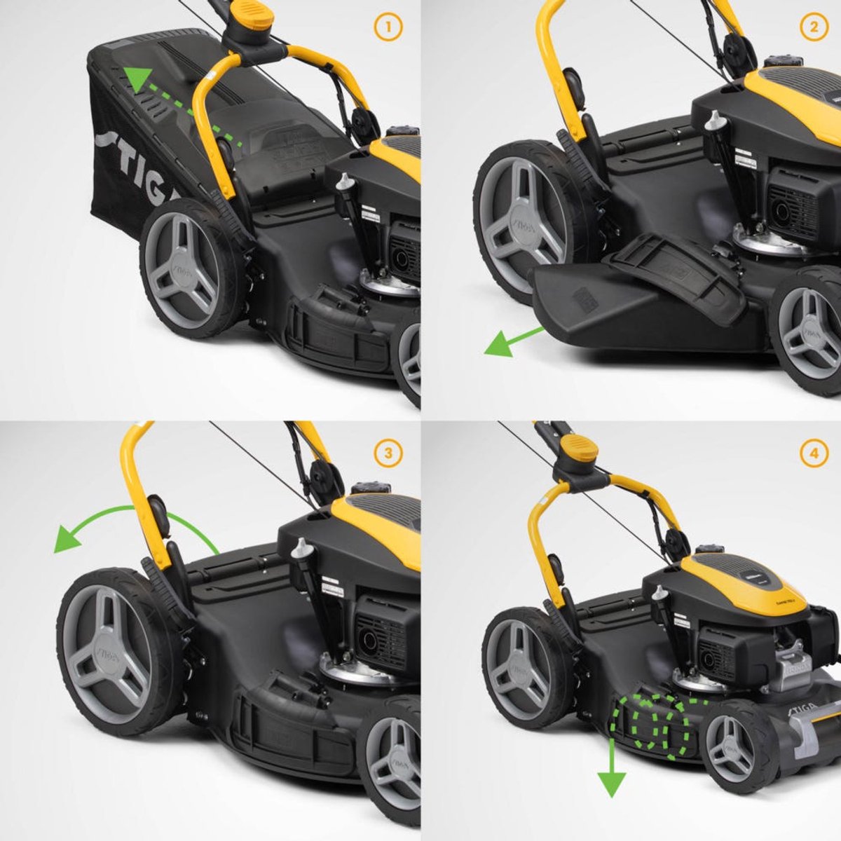 STIGA Combi 753 V Grasmaaier - Benzine - 51 cm - 4-in-1 thumbnail 5