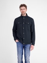 LERROS Mannelijk overshirt van comfortabele katoenmix , Maat: L , Kleur: CLASSIC NAVY , 90% katoen, 10% polyester
