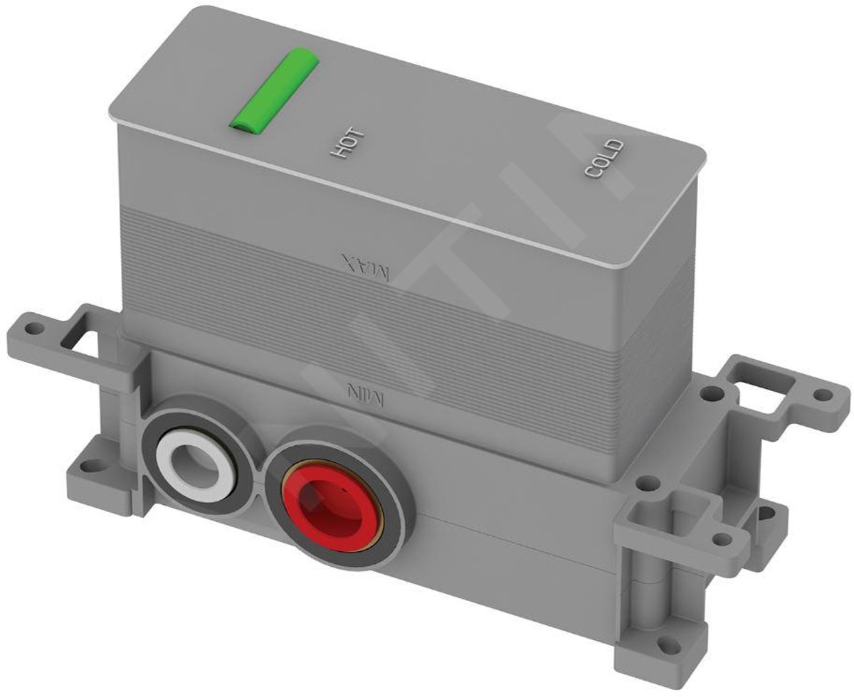 Inbouwdeel voor thermostatische inbouwkranen