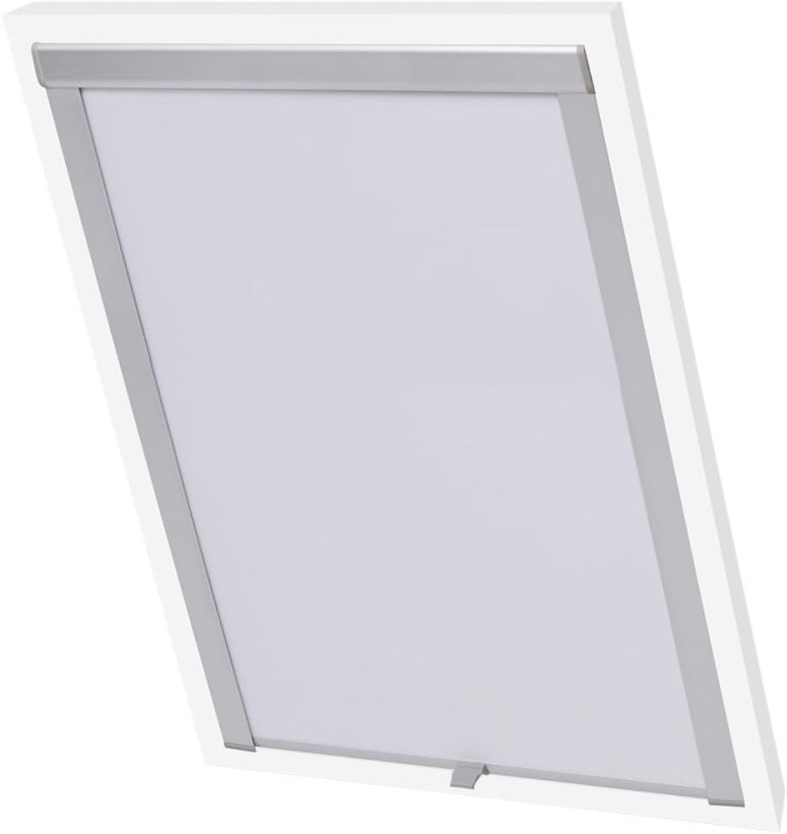 Verduisterend rolgordijn voor dakraam, verduisterend rolgordijn, inkijkbescherming en zonwering, verduisteringsstof + aluminium frame voor Velux-ramen, keuze uit kleuren en maten