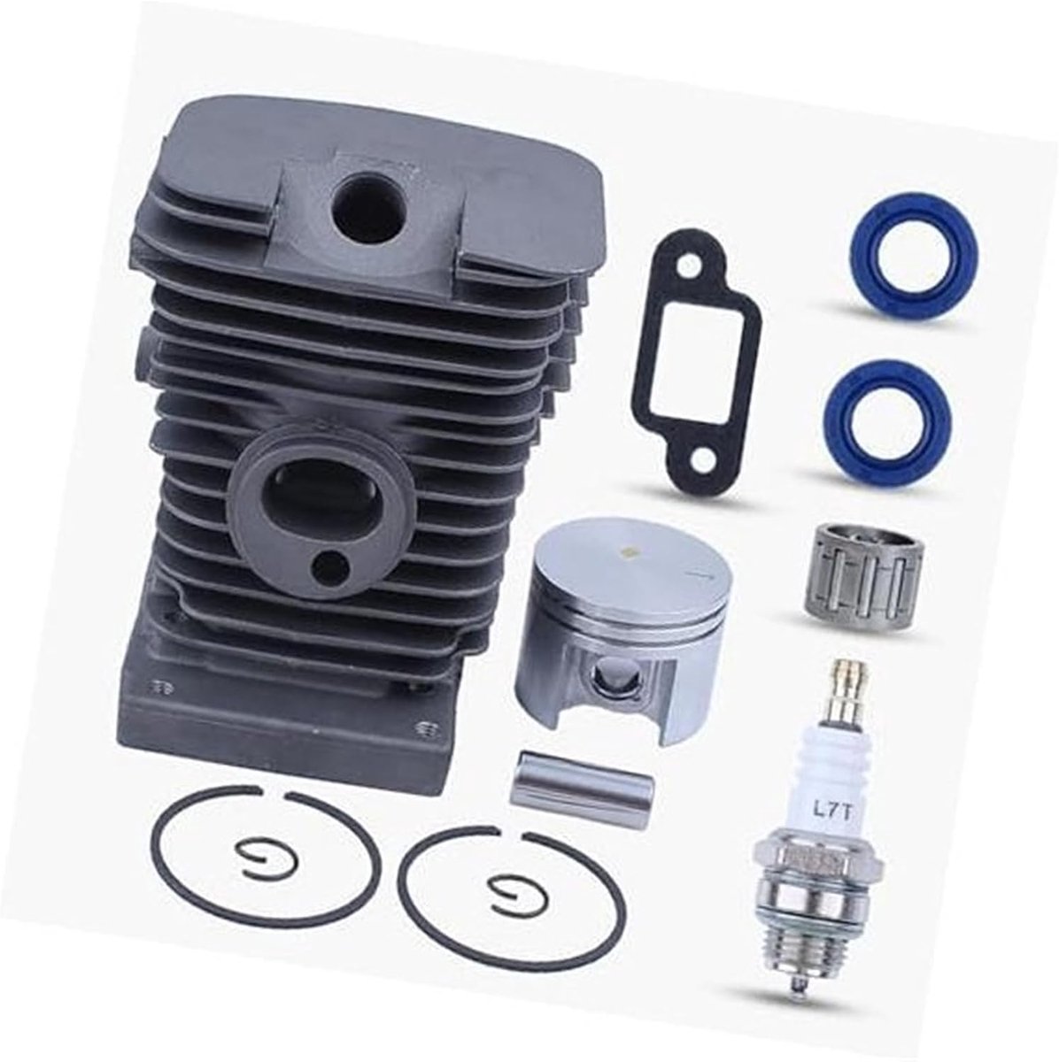 38mm cilinderzuiger 10mm pen bougie oliekeerring, for STIHL, 017 018 MS170 MS180 MS 170 180 kettingzaag met demperpakking reserveonderdeel bougie voor tuinmachines