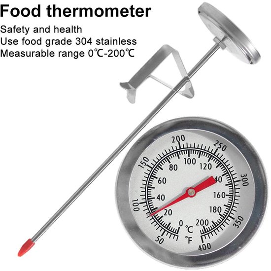 Roestvrijstalen Temperatuursonde Digitale Thermometer Koken 20 Cm Lengte voor Kaarsen, Vloeistoffen, Koken, Grillen (Pongnas7y2kd9zo5h-03) — afbeelding 5