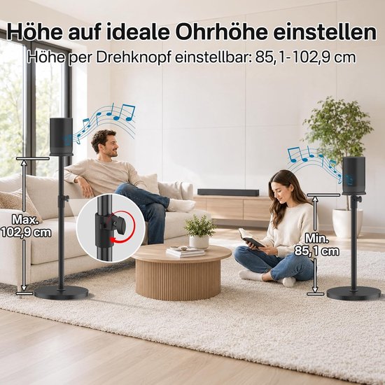 Luidsprekerstandaard voor Sonos Move en Sonos Move 2 standaard, 1 stuk — afbeelding 5