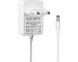 Voeding 21 W voor Alexa Echo (1, 2e gen), Echo Show 1a, Echo Plus (1e generatie), Echo Look, Echo Link, Fir TV Cube (2e generatie) - 15V 1,4A, aansluiting 3,5 mm x 1,35 mm.