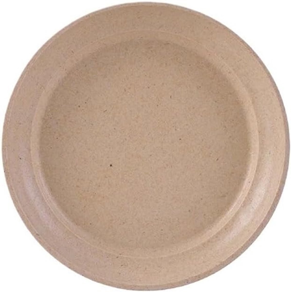 Schotels Druppelbakken for plantenvezels, ronde bloempotschotel for woonkamer, balkon of terras(Khaki,Groot)
