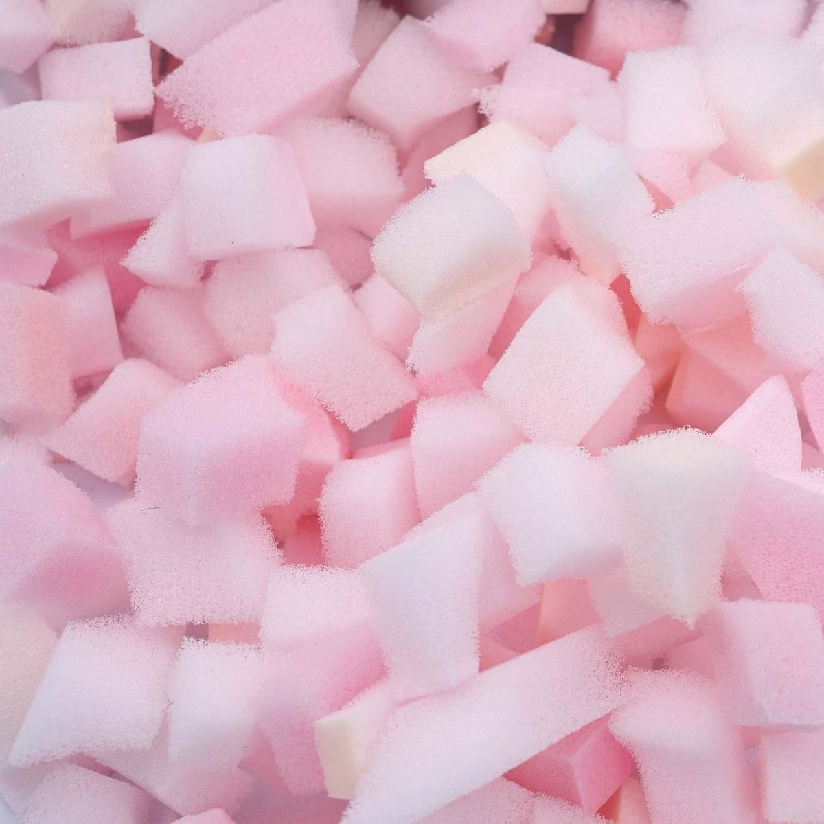 Roze, 5 kg, vulmateriaal voor zitzakken, kussens, bekleding, doe-het-zelf, knutselen, polyurethaanschuim, zacht, elastisch