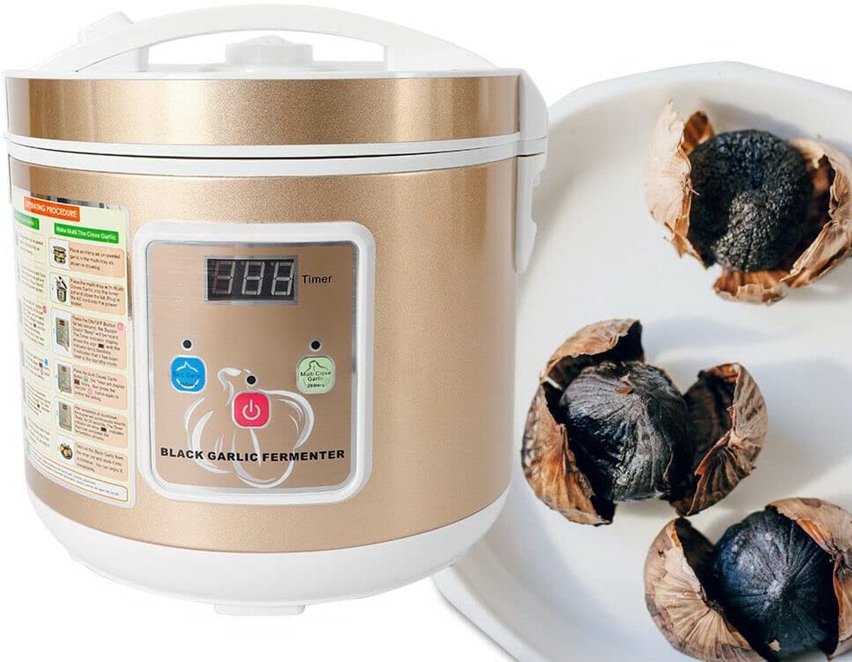 5 liter, 220 V, volautomatisch, intelligente zwarte knoflookfermenteller voor fermenteerde zwarte knoflook