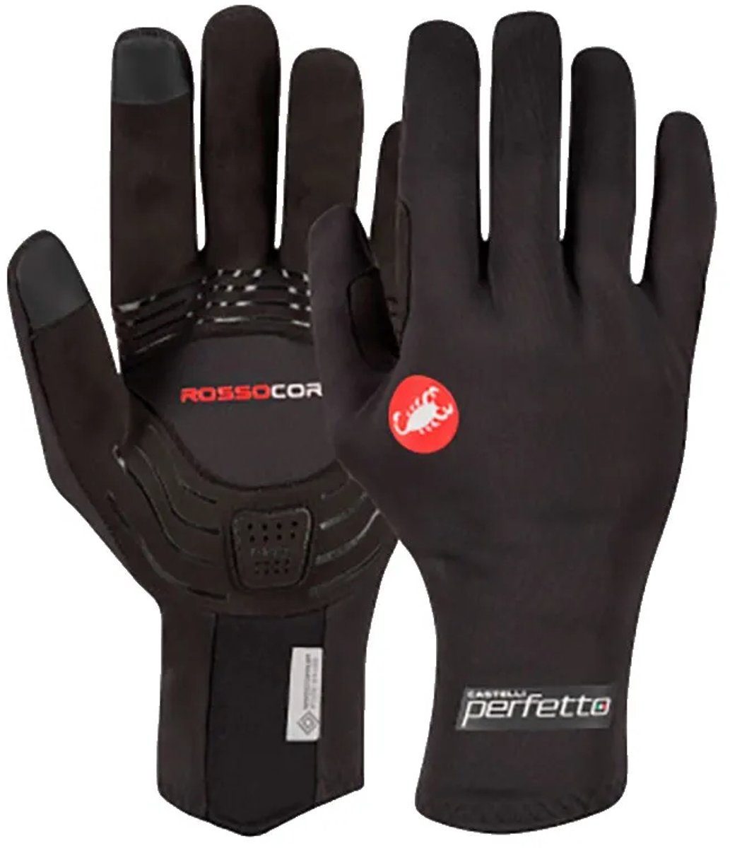 Castelli Perfetto Ros 2 Gore-tex Windstopper® Handschoenen Zwart M