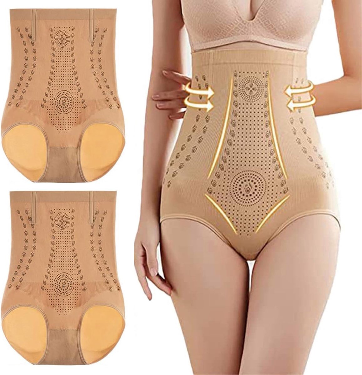 Shapewear slip met hoge taille, buikcontrole en slank effect