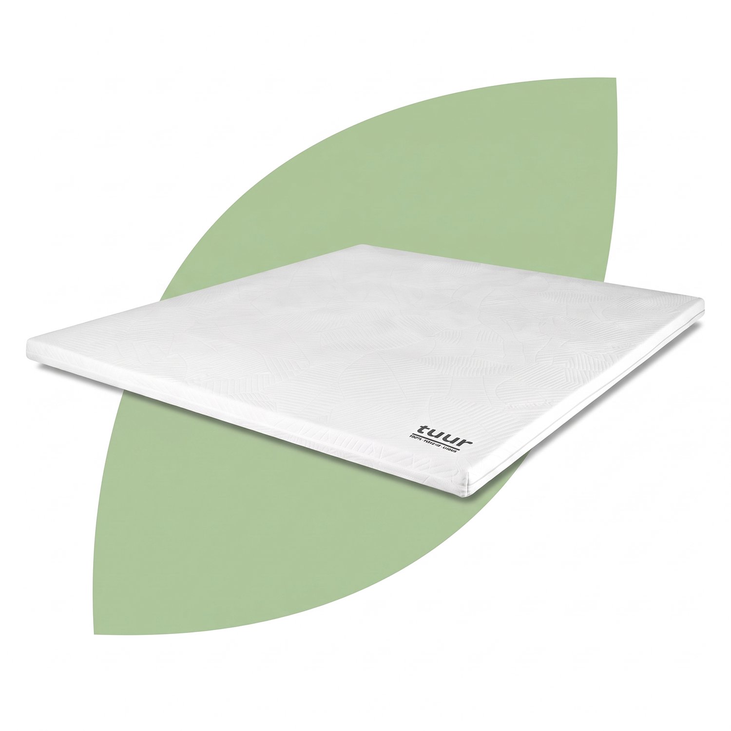 Tuur Mono Topmatras 140x200x4 cm - Natuurlatex - Tijk Biokatoen White