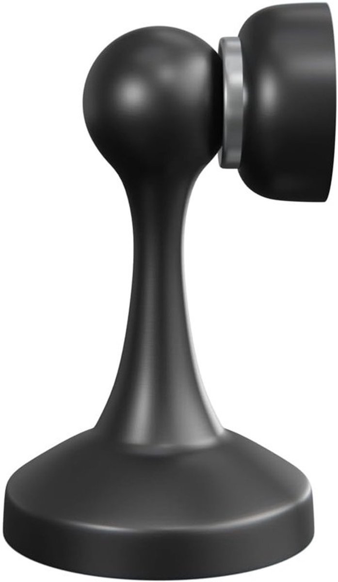 Magnetische Deurstopper - Deurhouder Deurvastzetter - Deuren Open Houden - Sterke Magneet Functie - 55 x 85 mm - Zwart