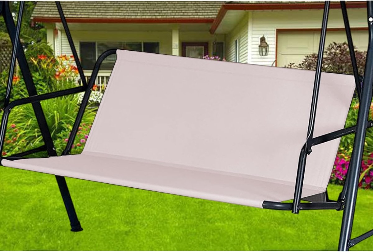 Zitting vervanging, Hollywoodschommel zitbeschermer, vervangende schommel zitbeschermer voor Hollywoodschommel, stof voor Hollywoodschommel zitting 600D-Oxford-weefsel (115*48*48cm